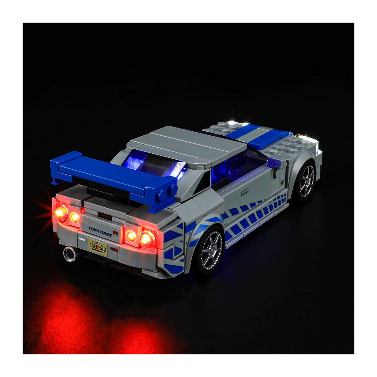 Hprosper LED-Licht für Nissan Skyline GT-R R34 76917 in Blau - Bild 5
