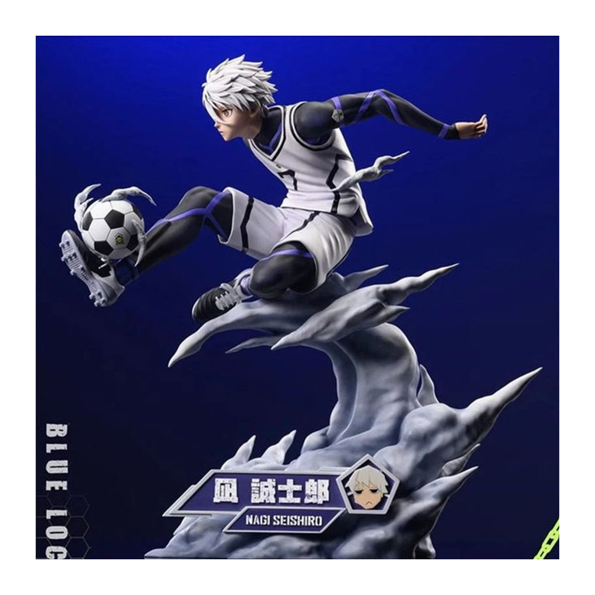 HS HIKARI Anime Blue Lock Nagi Seishiro Actionfigur aus PVC in Weiß - Bild 1