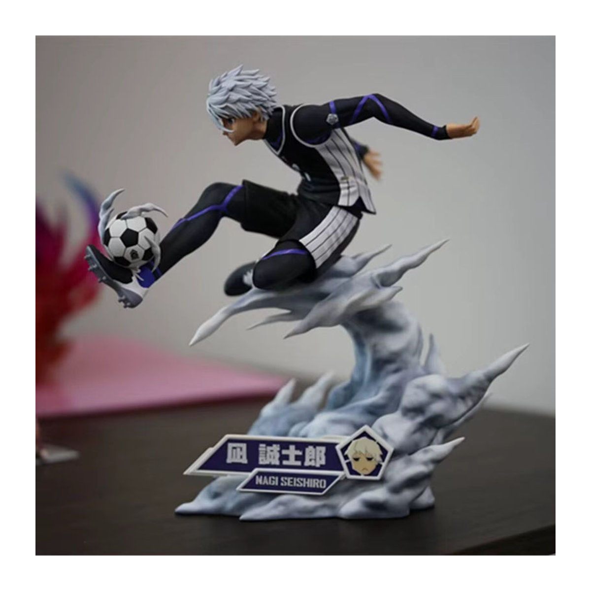 HS HIKARI Anime Blue Lock Nagi Seishiro Actionfigur aus PVC in Weiß - Bild 3
