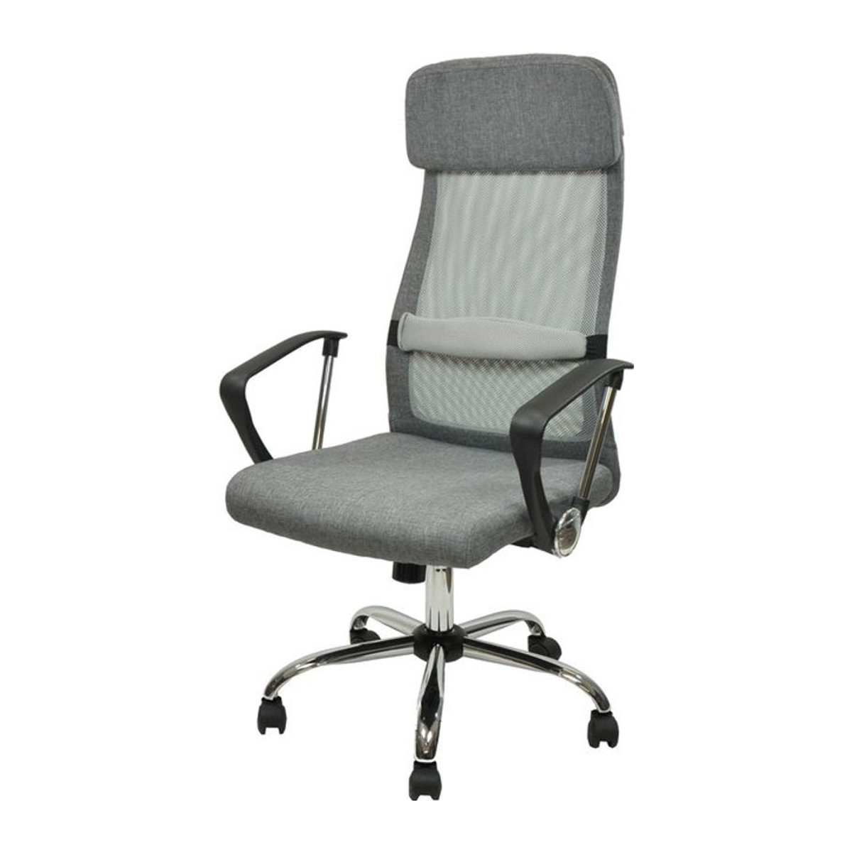 HTI-Line Chefsessel Simon in Grau mit Stoffbezug und modernem Design - Bild 1