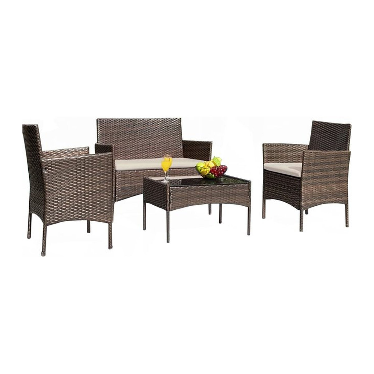 HTI-Living Maceira Loungemöbel aus Polyrattan - Bild 1