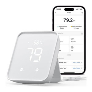 Hub 2 Thermo-Hygrometer in Weiß für dein Sauna-Zubehör