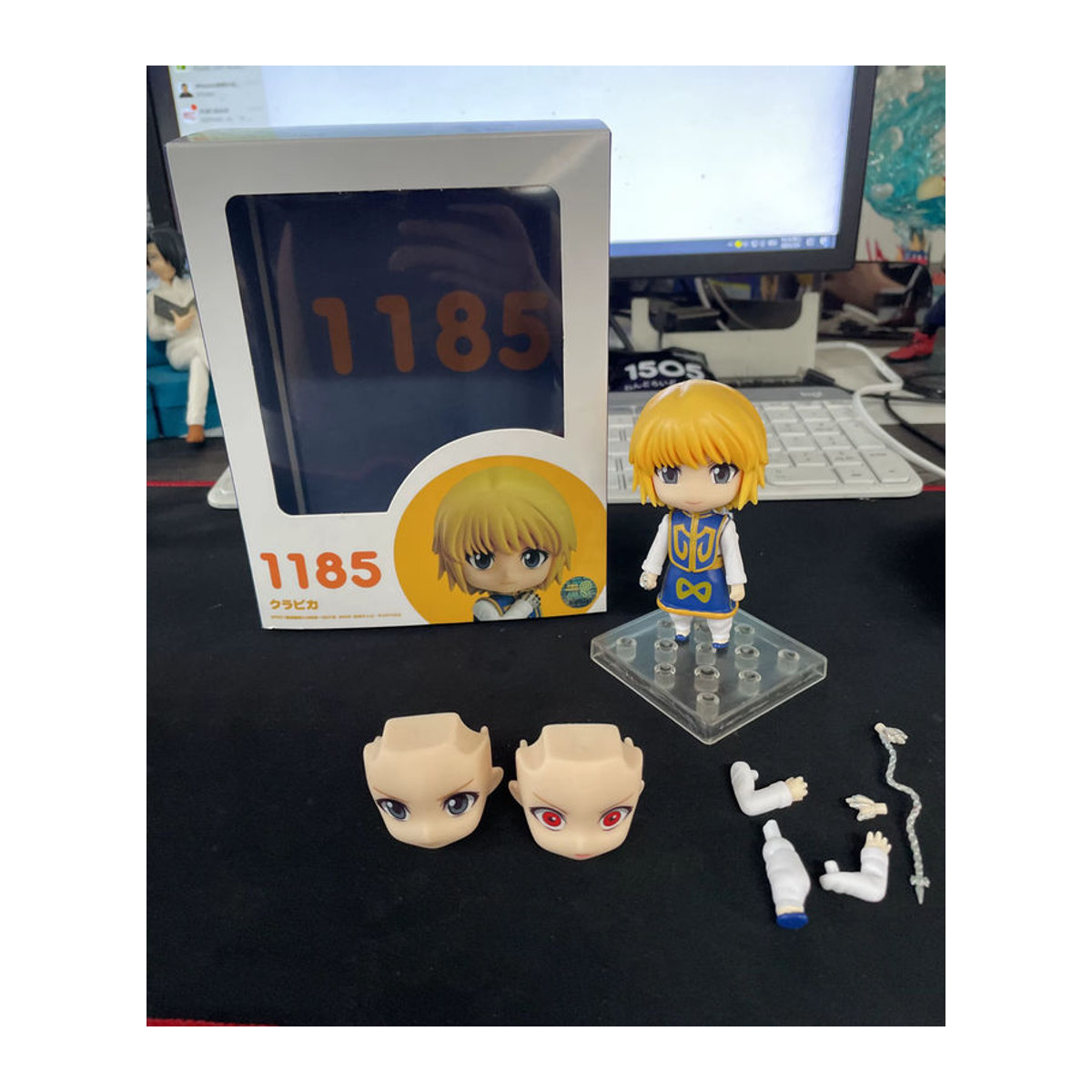 Hunter X Hunter Anime Chibi Figur aus Kunststoff, mehrfarbig, stehendes Modell von Lilbravefor joah - Bild 2