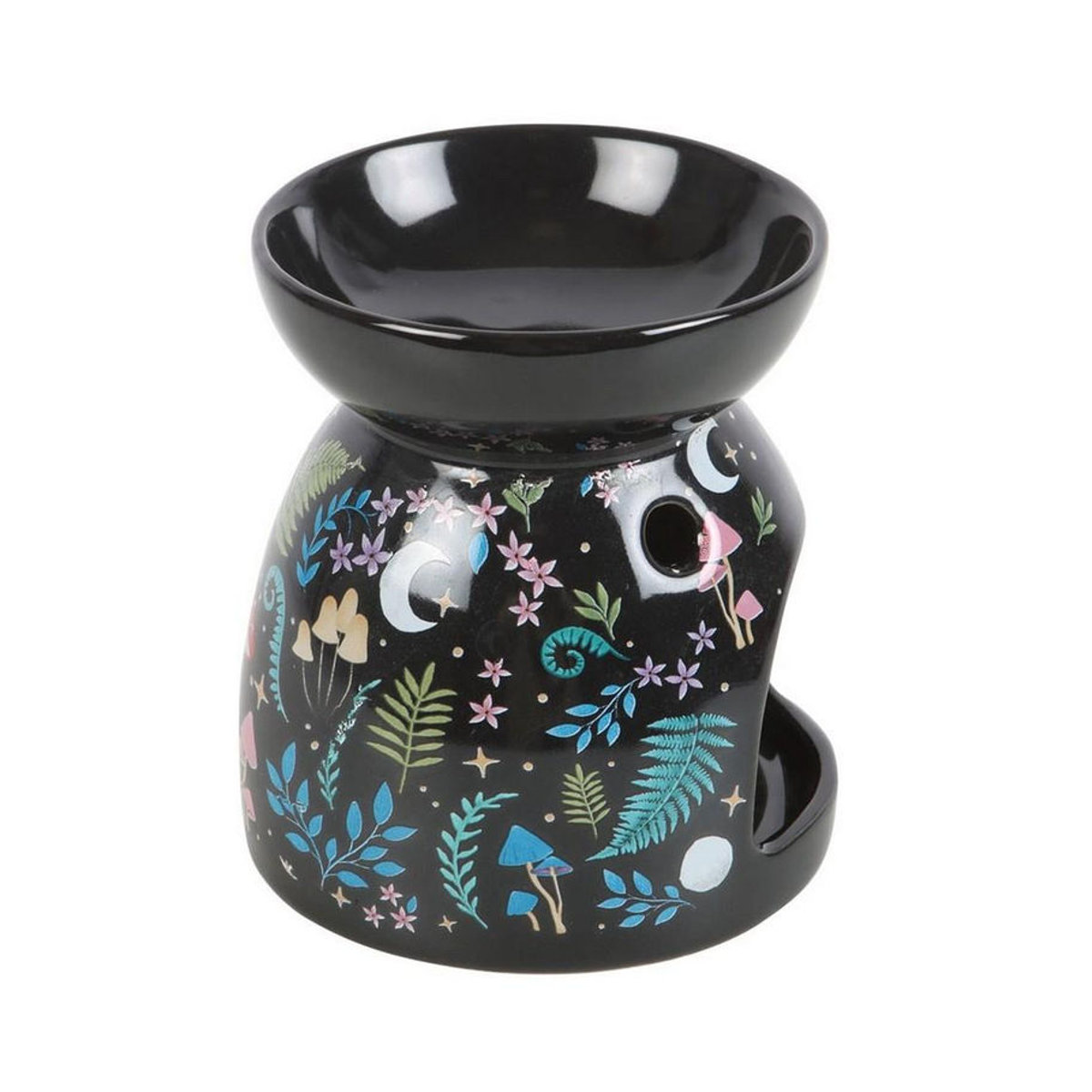 Iets Anders Öllampe Donker Bos in Schwarz aus Keramik und Metall im Bohemian Design - Bild 2