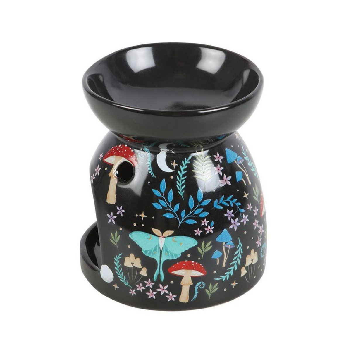 Iets Anders Öllampe Donker Bos in Schwarz aus Keramik und Metall im Bohemian Design - Bild 3