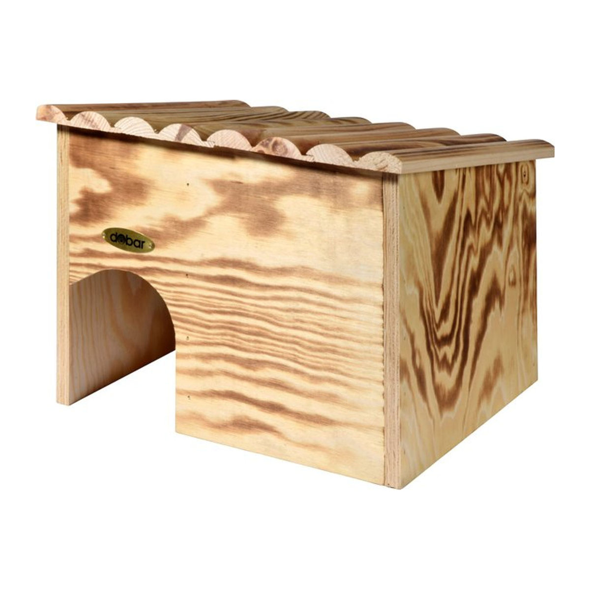 Igelhaus Bausatz aus Naturholz Kiefer - Bild 1