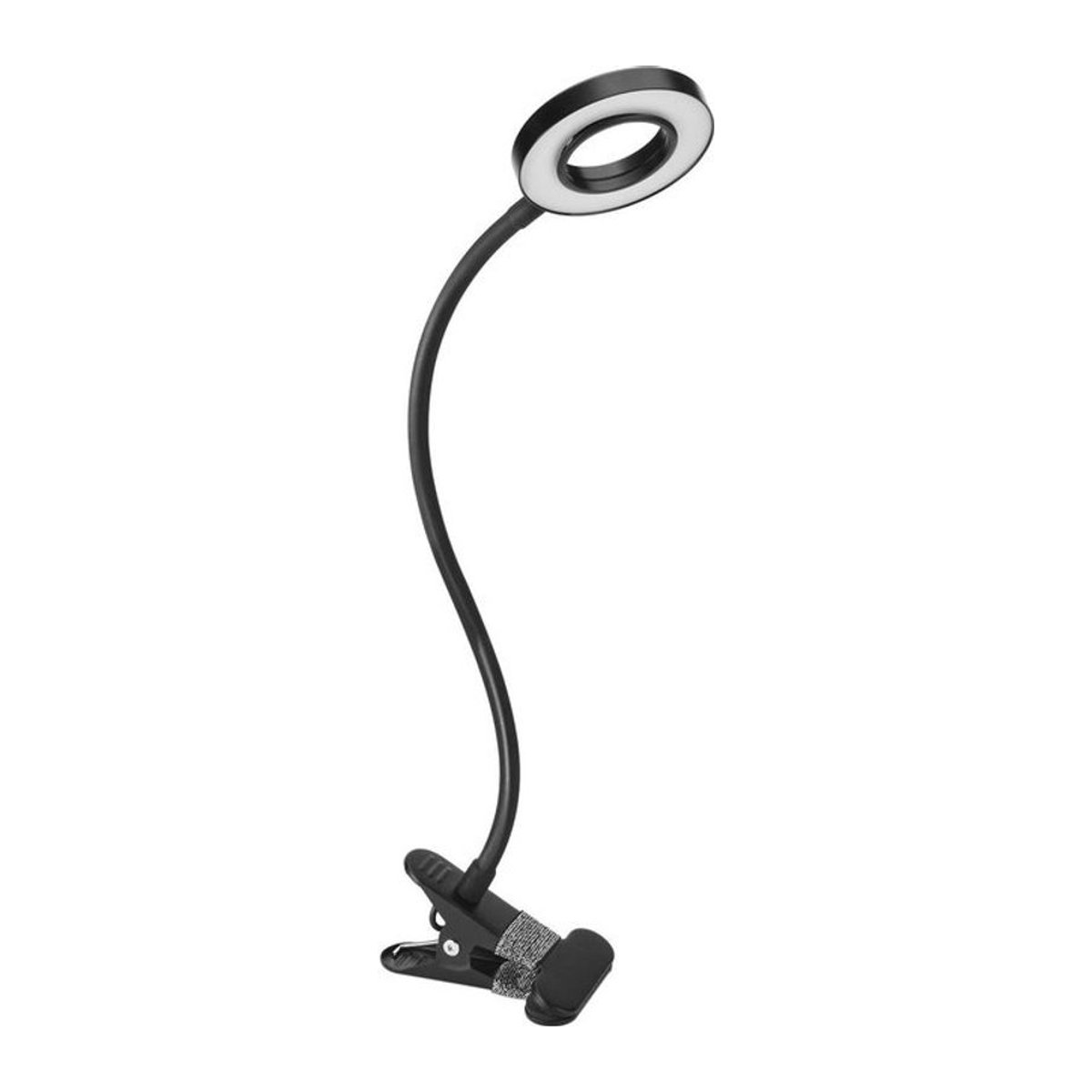 Igeteck LED Tischlampe zum Klemmen in Schwarz für Tätowierungen, Nail Art und Make-up - Bild 1