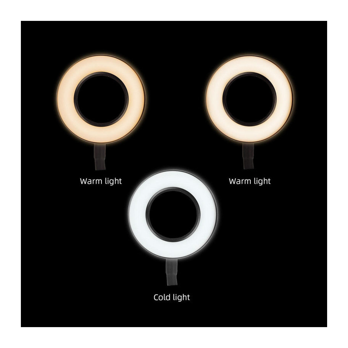 Igeteck LED Tischlampe zum Klemmen in Schwarz für Tätowierungen, Nail Art und Make-up - Bild 2