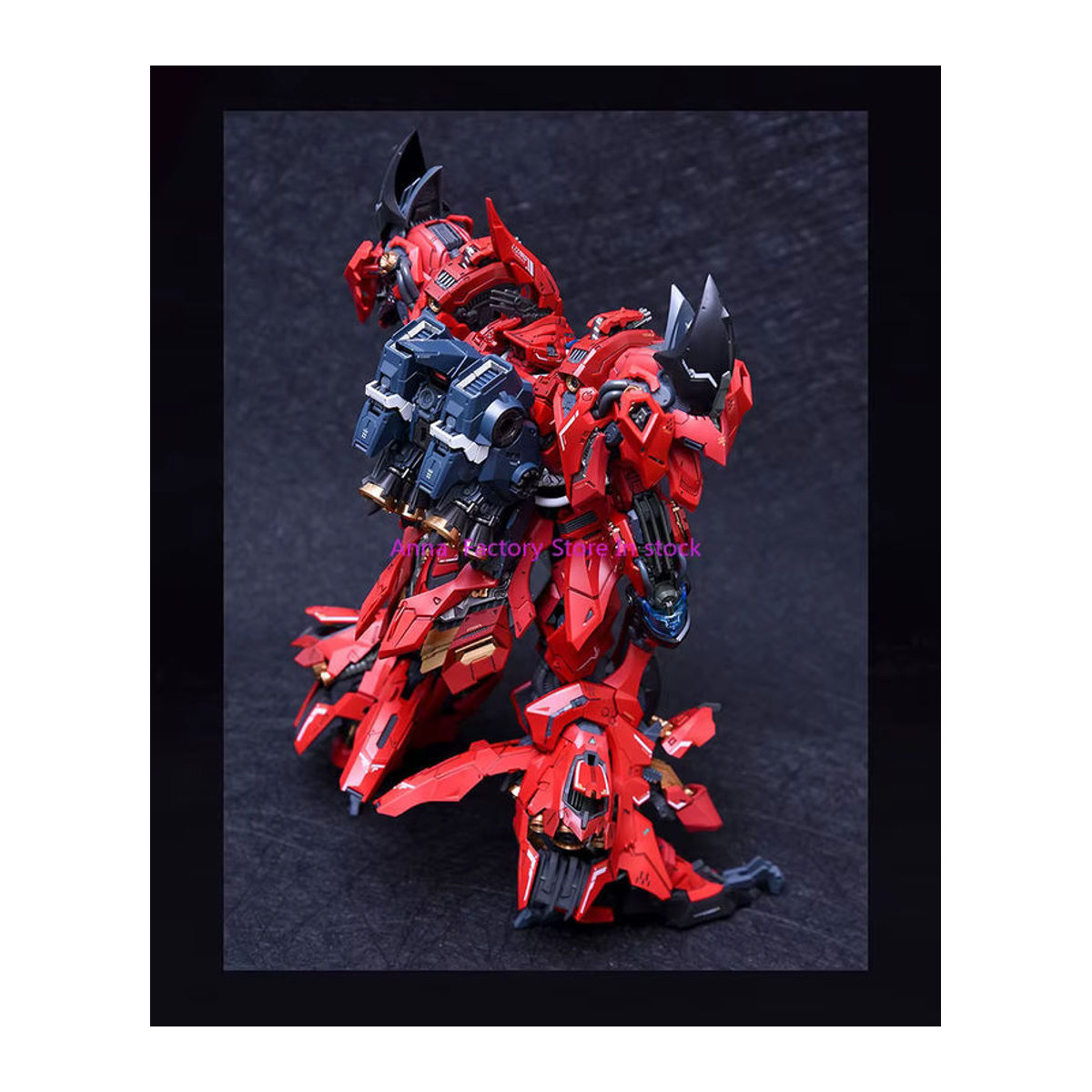 In Era 1/100 Montagemodell Eidechse Rmd Mech Roboterfigur in Rot aus Kunststoff - Bild 3