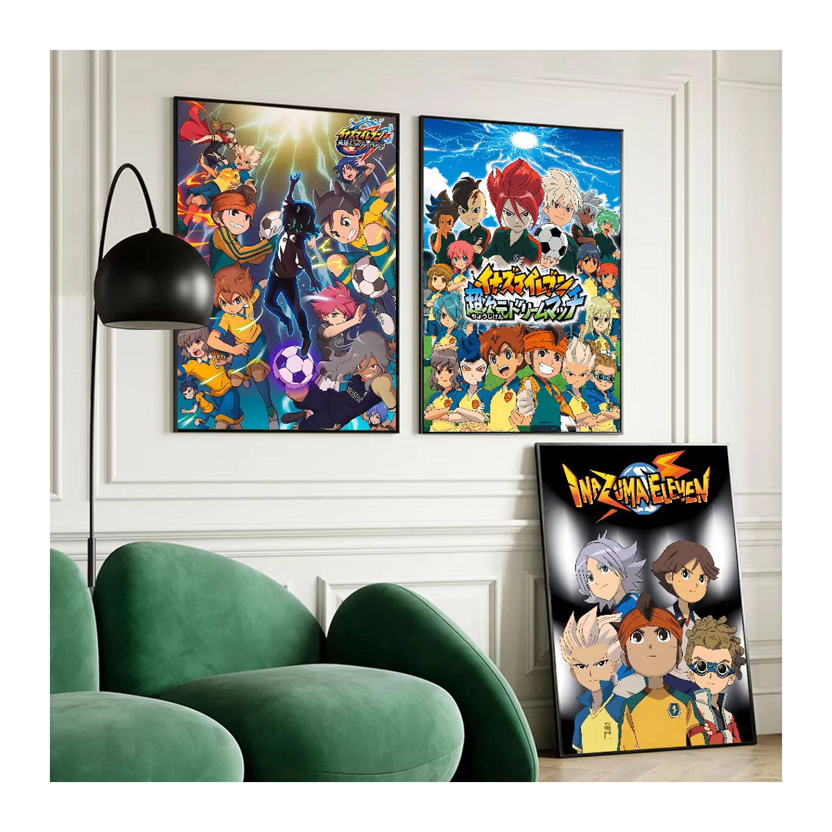Inazuma Eleven Selbstklebendes Kunstposter Porträt auf weißem Kraftpapier für deine Wanddekoration - Bild 5