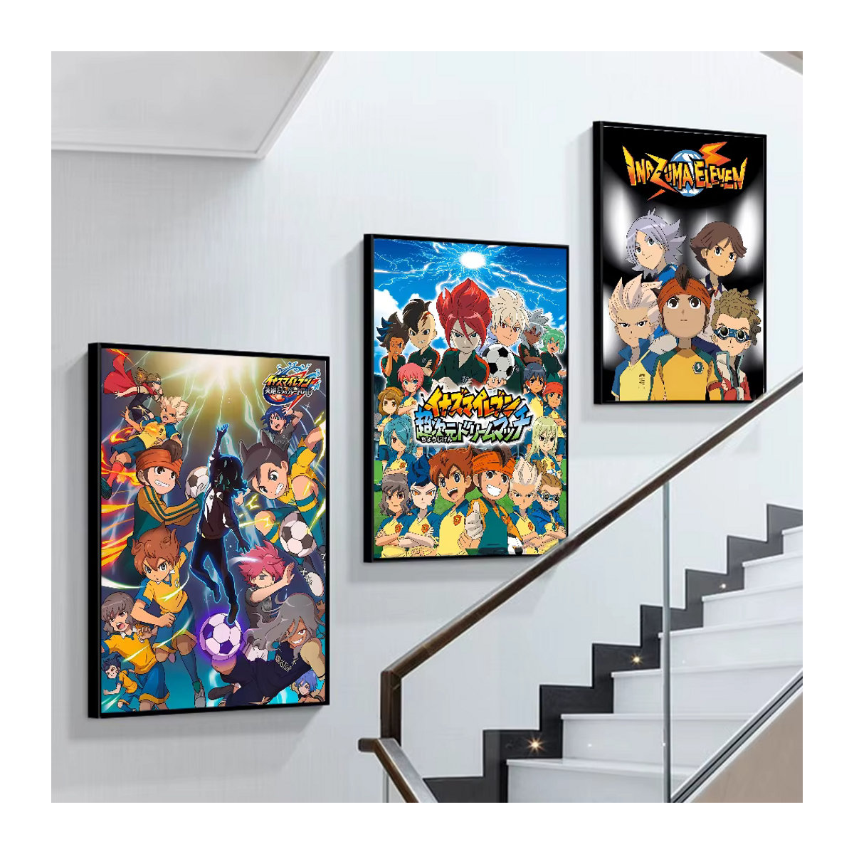 Inazuma Eleven Selbstklebendes Kunstposter Porträt auf weißem Kraftpapier für deine Wanddekoration - Bild 6