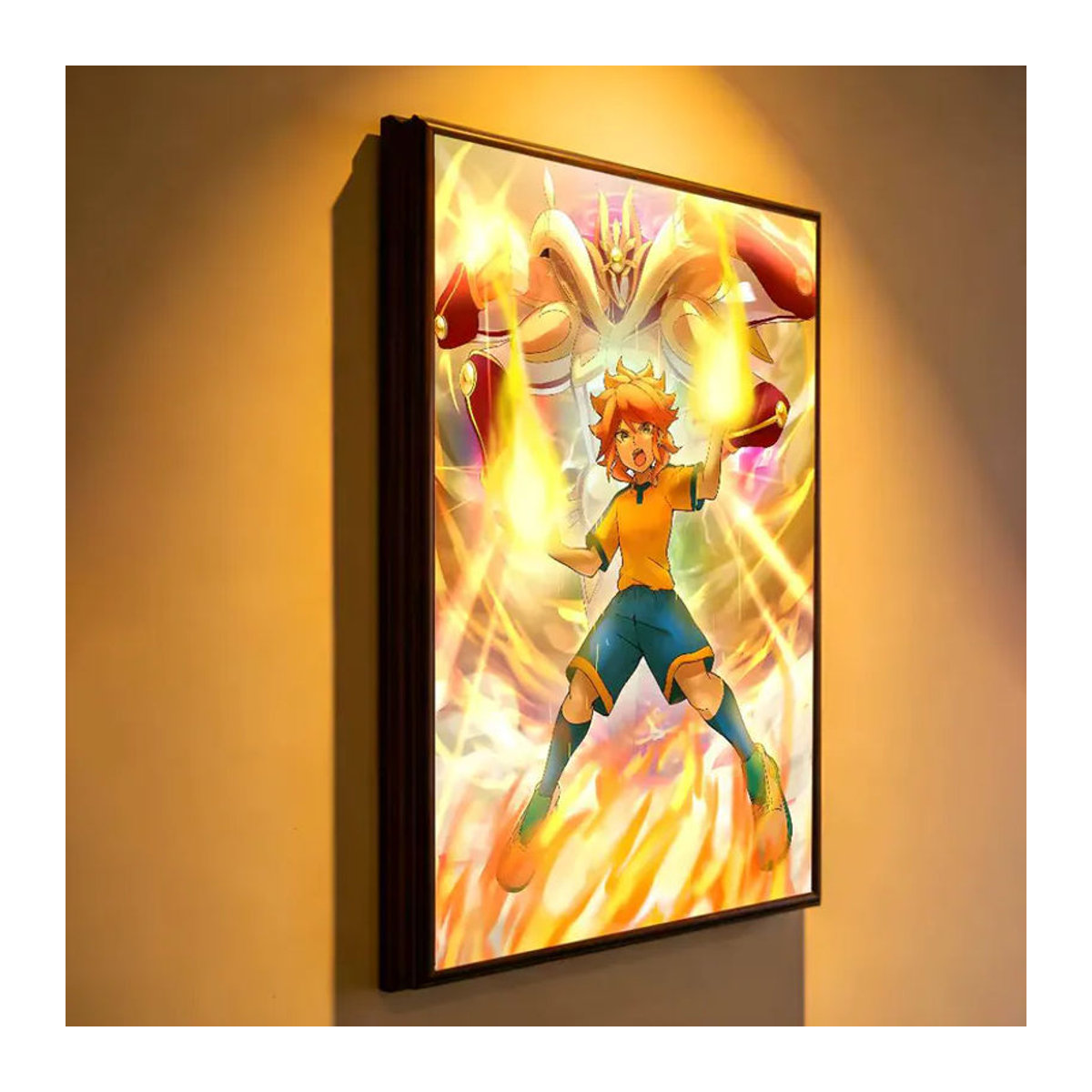 Inazuma Eleven selbstklebendes Poster aus Papier, mehrfarbig, rechteckig, Wandaufkleber für Kinder und Dekoration - Bild 3