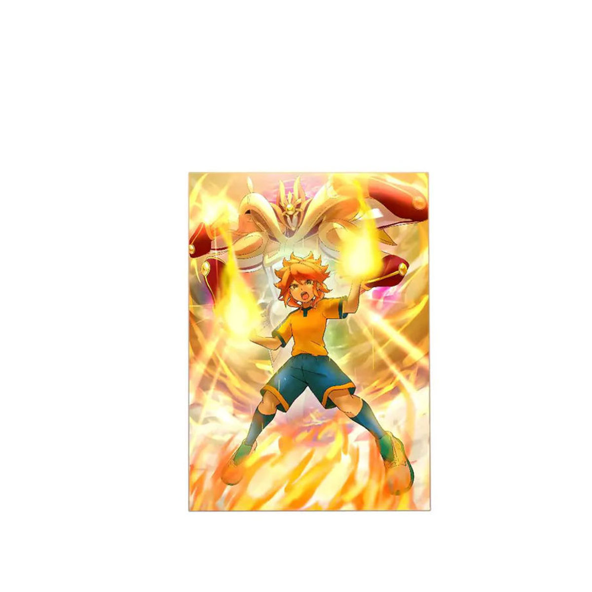 Inazuma Eleven selbstklebendes Poster aus Papier, mehrfarbig, rechteckig, Wandaufkleber für Kinder und Dekoration - Bild 5