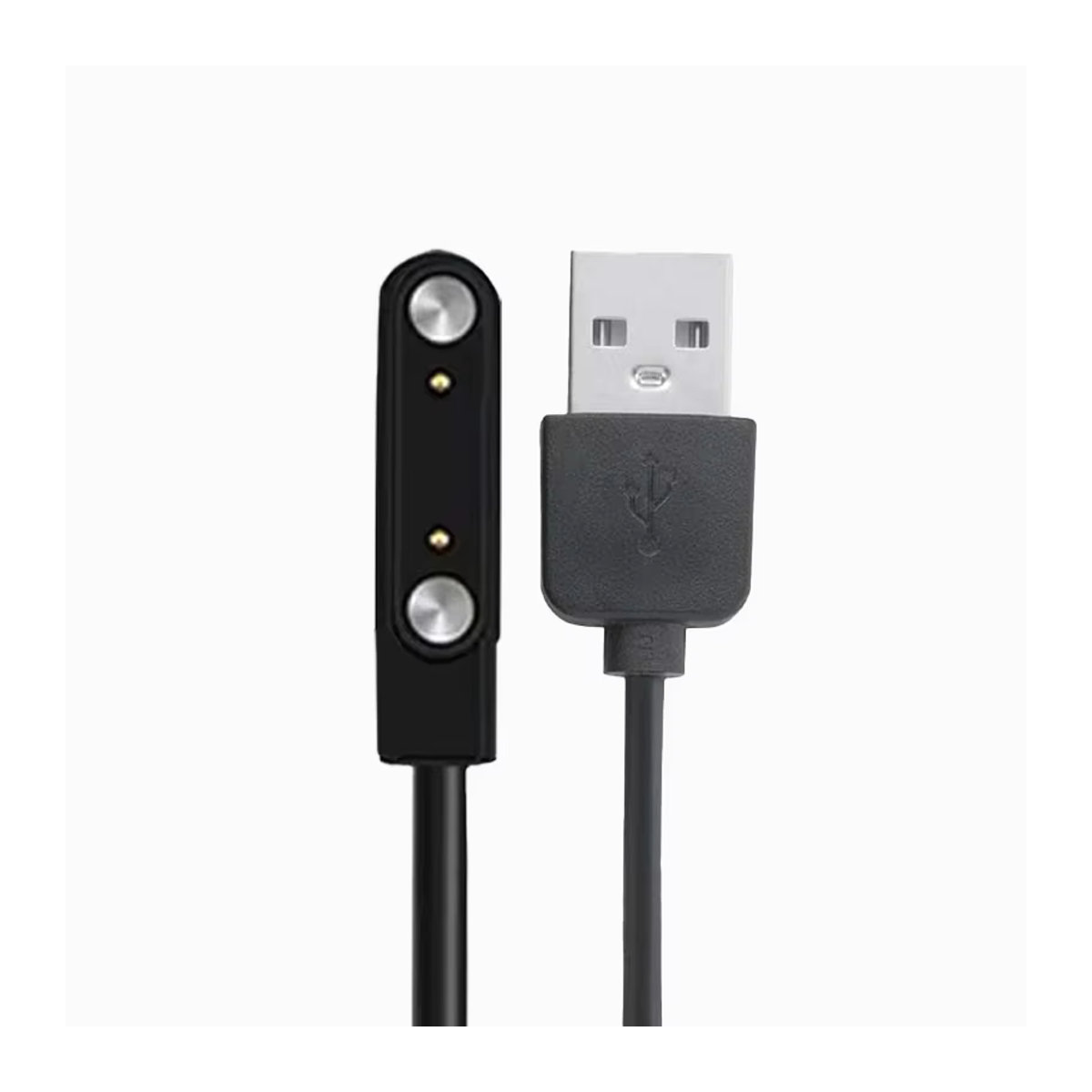 Indekos USB-Ladegerät für Smartwatch Q12 S12 S2 LT21 LT25 K9 LT31 K15 T16 Ladekabel in Weiß oder Schwarz/Weiß - Bild 3