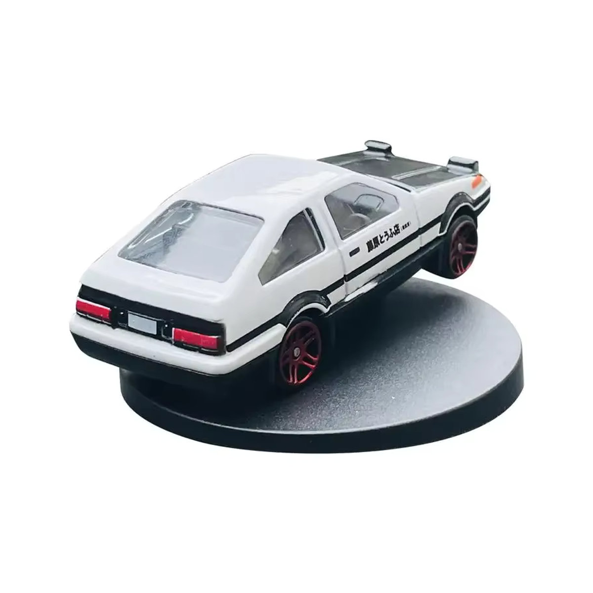 Initial D AE86 Fujiwara Rennwagen-Modell Drift-Auto-Statue als Dekoration für Mittelkonsole und Armaturenbrett in Weiß - Bild 5