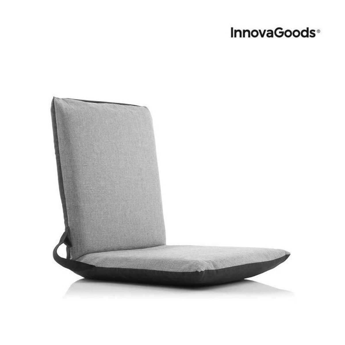 InnovaGoods Luie Bank Grau – Moderne 1-Sitzer Bank für das Teenagerzimmer mit zeitgemäßem Design - Bild 3