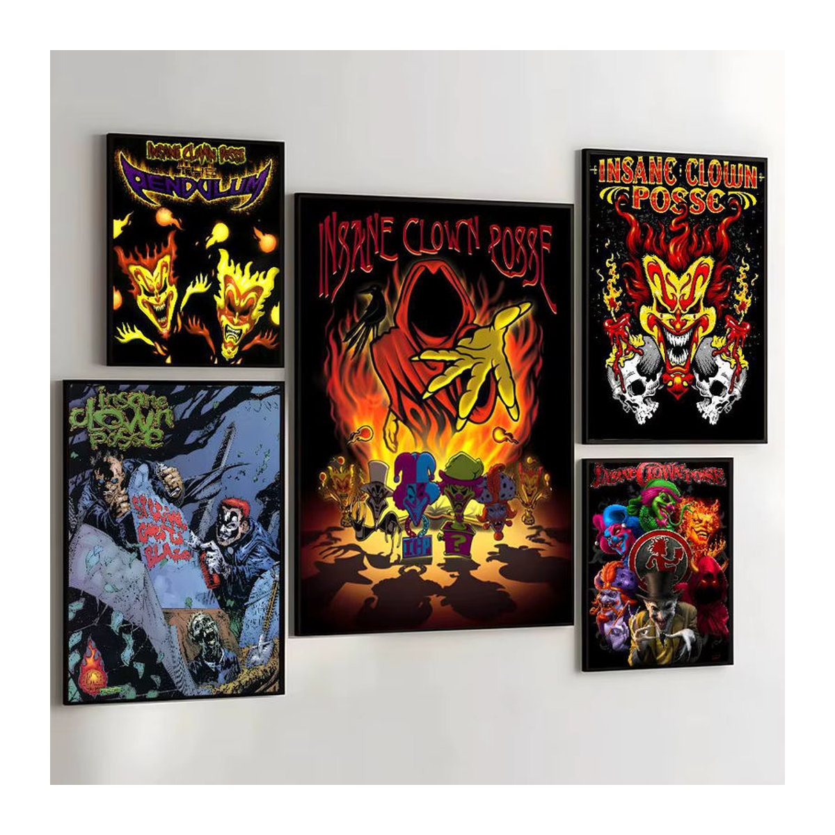 Insane Clown Posse Poster mehrfarbig auf Papier für deine Wanddekoration im Wohnzimmer oder Schlafzimmer - Bild 3