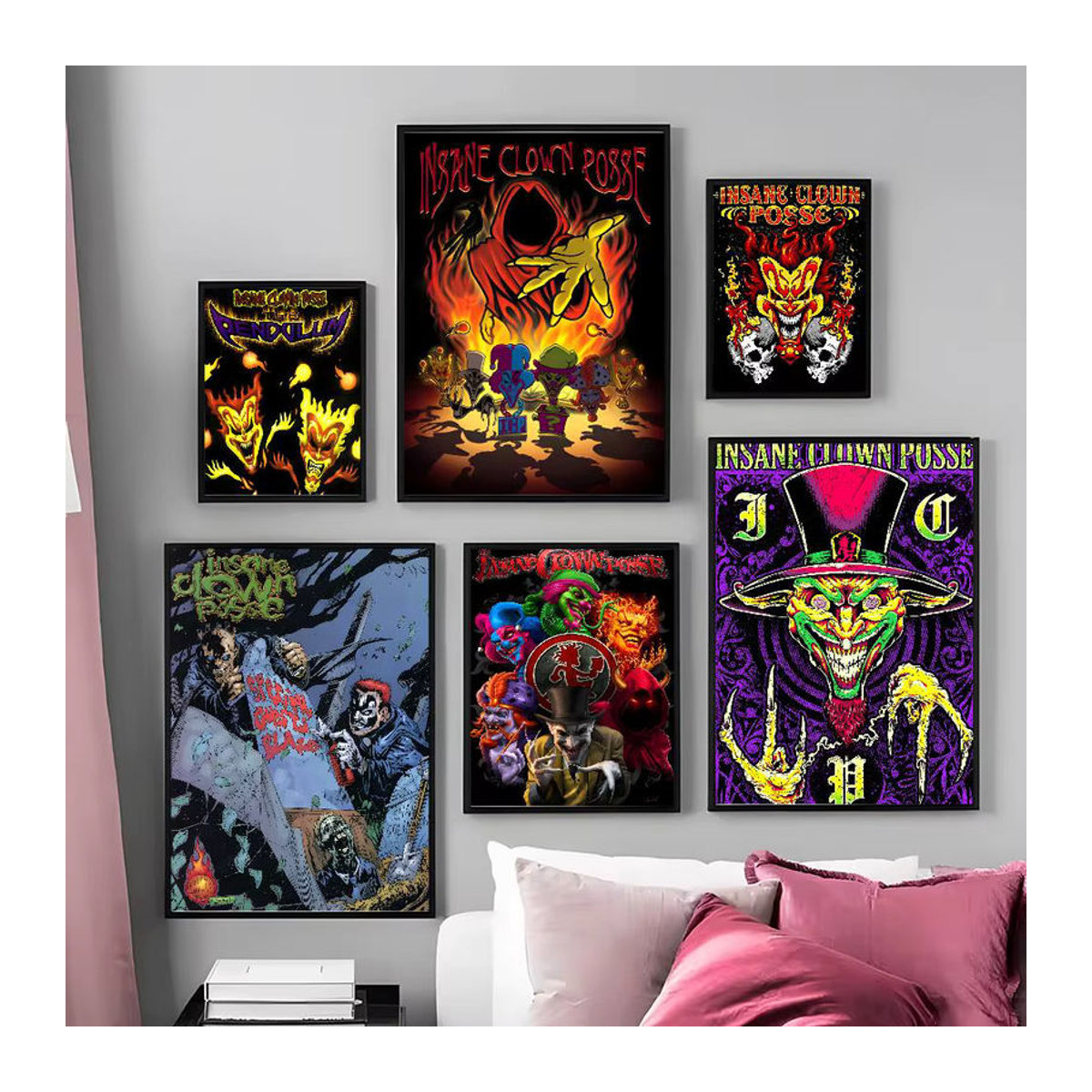 Insane Clown Posse Poster mehrfarbig auf Papier für deine Wanddekoration im Wohnzimmer oder Schlafzimmer - Bild 4