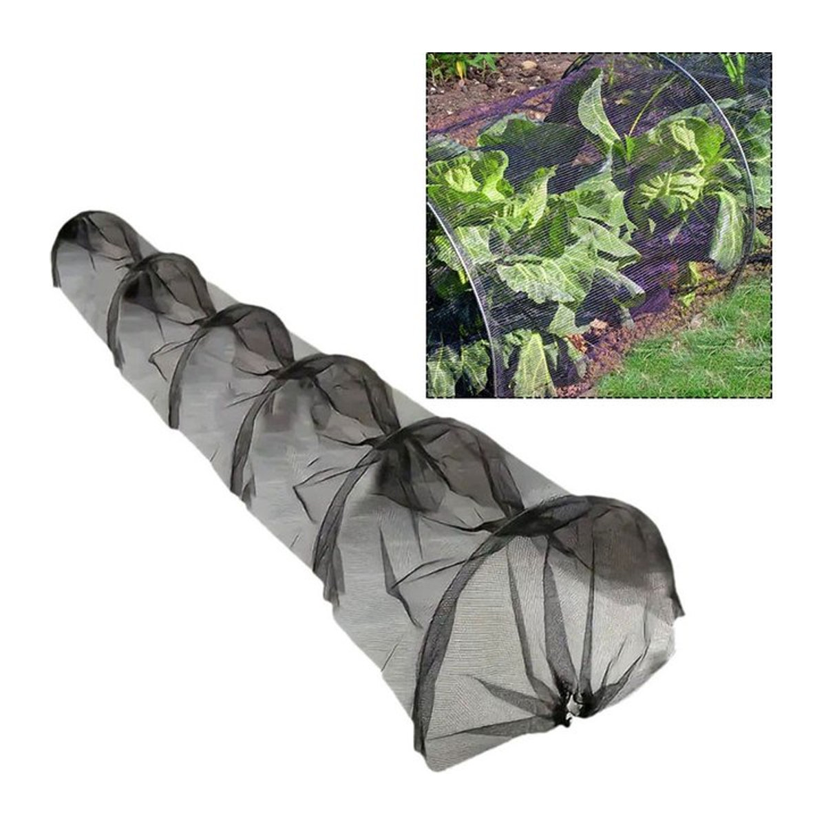 Insektenschutznetz für Garten und Gemüse zur Schädlingsbekämpfung und als Anti-Vogel-Schutz für Pflanzen und Blumen - Bild 1