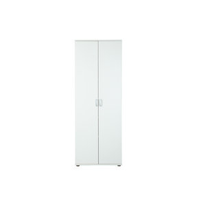 Inter Link Aktenschrank mit Drehtüren in Weiß im minimalistischen Design