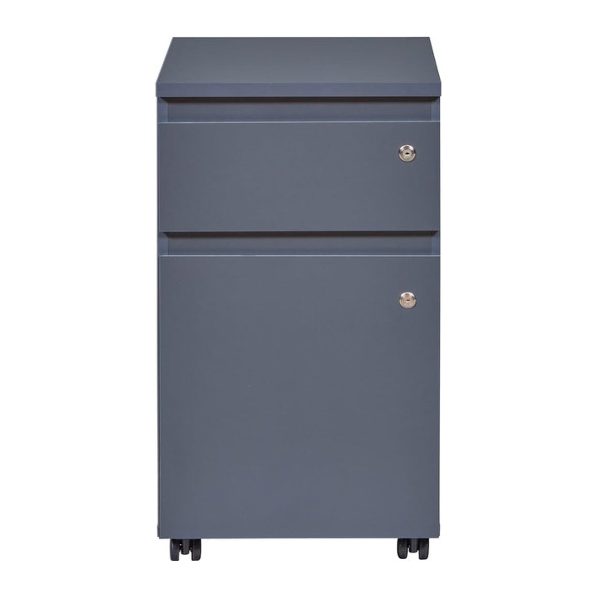 Inter Link Rollcontainer File Guard abschließbar Anthrazit B/H/T: 51,3 x 76,9 x 44 cm - Bild 1