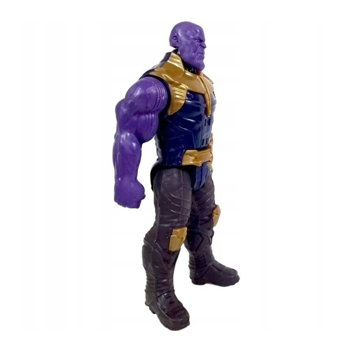 Interaktive Thanos Figur von Super Merchant mit leuchtendem LED-Handschuh, Sound und Beweglichkeit, Farbe Lila, Höhe: 30 cm - Bild 2