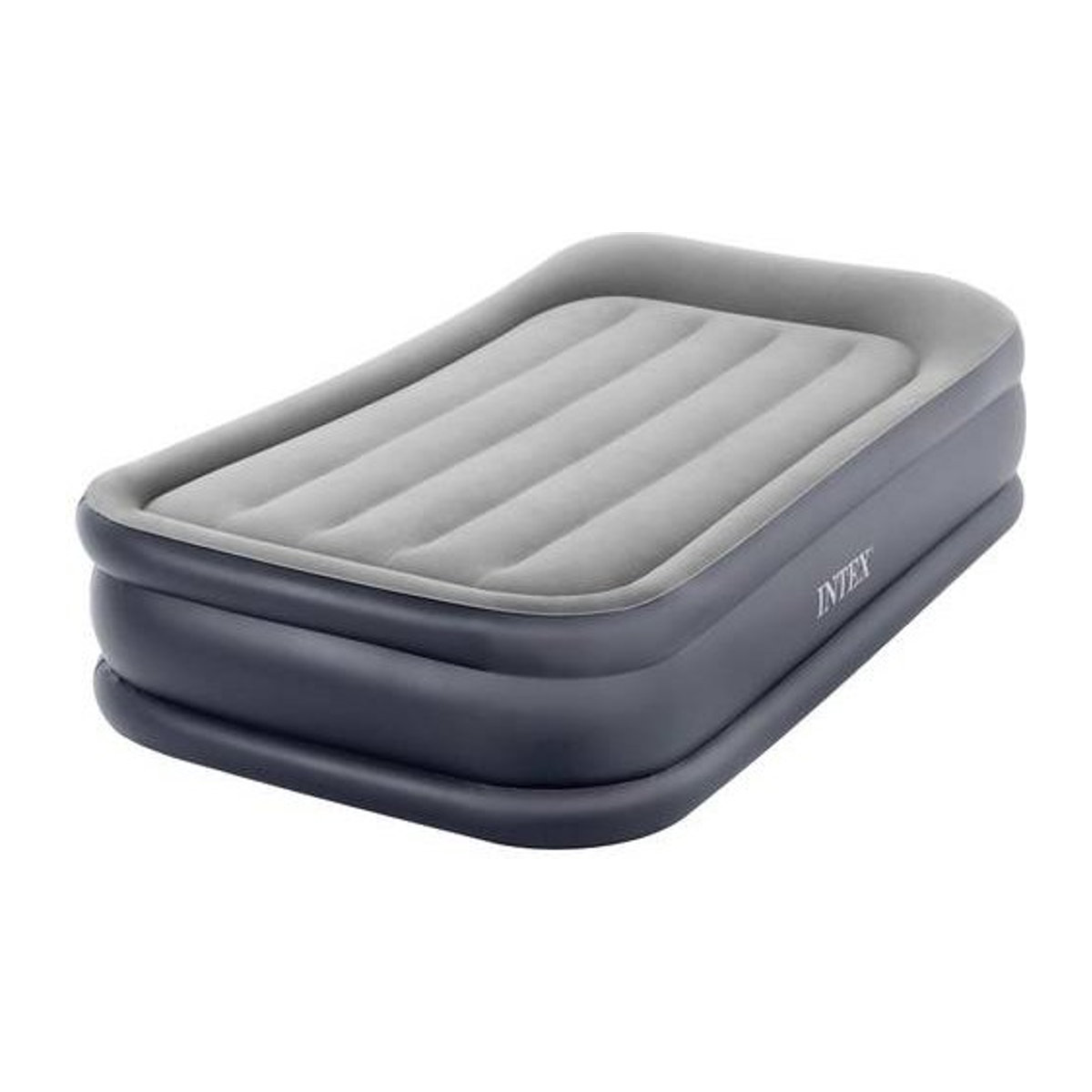 Intex DuraBeam Deluxe Pillow Rest Raised Luftbett Grau, B/T/H: 99 x 191 x 42 cm - Bild 1