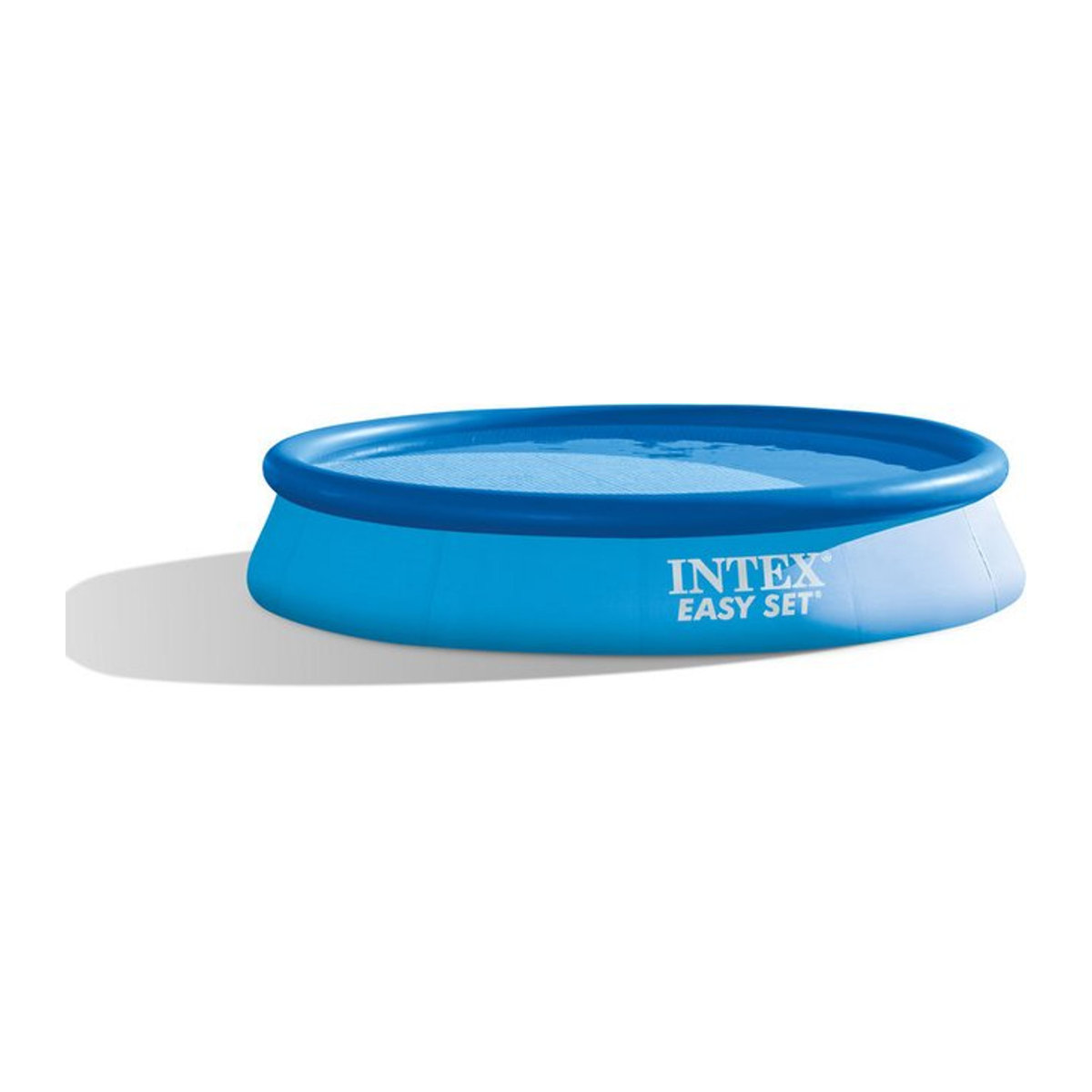 Intex Easy Set Aufstellpool Blau aus Kunststoff und Polyester mit Aufblasring - Bild 3