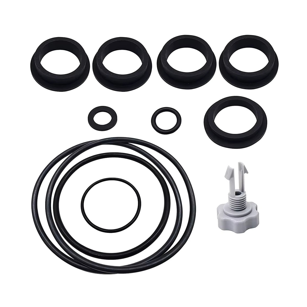 Intex Ersatzteil Set mit O-Ring Dichtungen aus Gummi für Air Release Ventil und Sandfilterpumpe von Intex - Bild 4