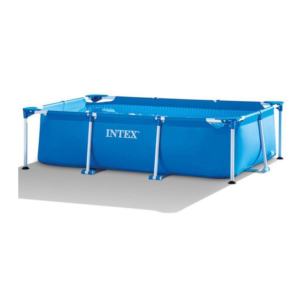 Intex Frame Pool Family III mit Metall-Rohrkonstruktion, Blau, B/T/H: 300 x 200 x 75 cm - Bild 2