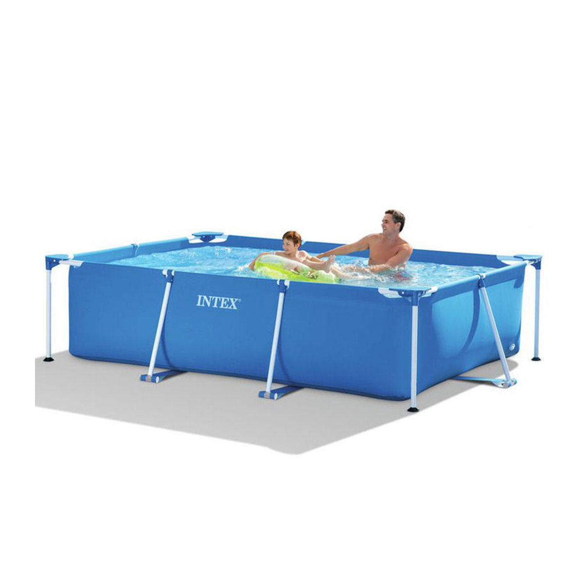 Intex Frame Pool Family III mit Metall-Rohrkonstruktion, Blau, B/T/H: 300 x 200 x 75 cm - Bild 3