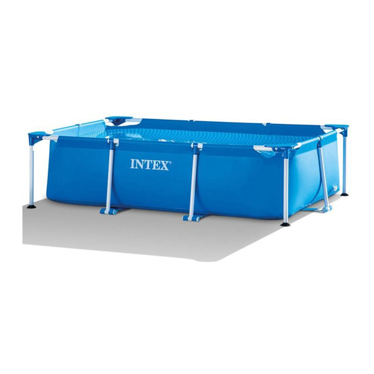 Intex Frame Swimming Pool Set Serie Family II, blau, B/T/H: 260 x 160 x 65 cm - Bild 1