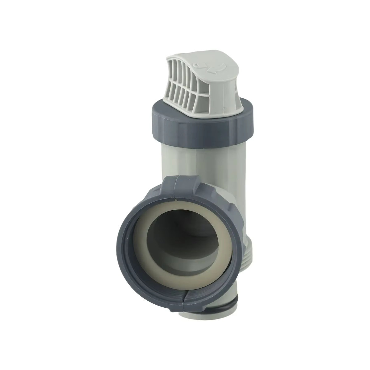 Intex Kunststoff-Pool-Tank-Kolbenventil mit Typ B-Schlauchadapter als Ersatzteil für Boden-Pool-Kolbensysteme - Bild 2