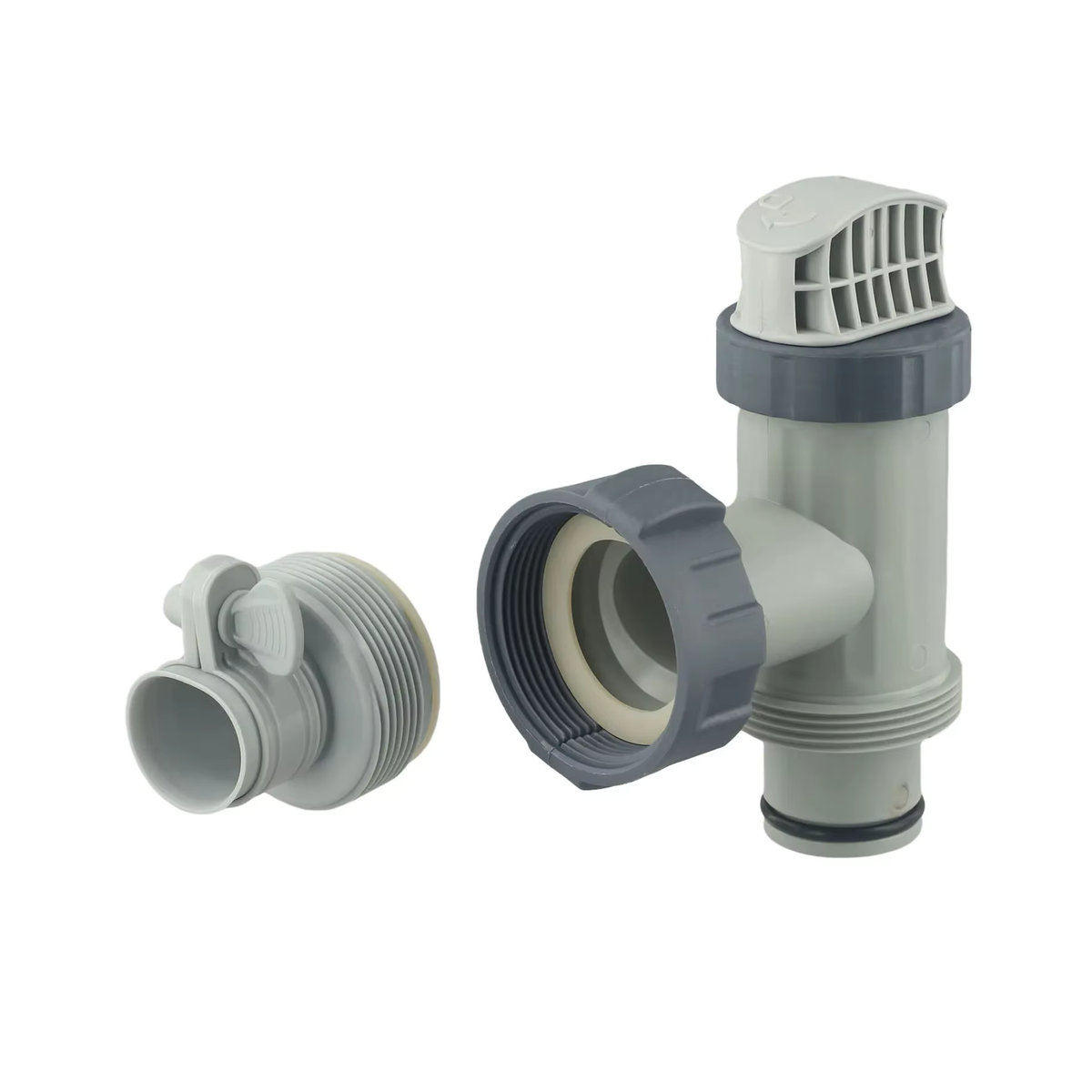 Intex Kunststoff-Pool-Tank-Kolbenventil mit Typ B-Schlauchadapter als Ersatzteil für Boden-Pool-Kolbensysteme - Bild 6