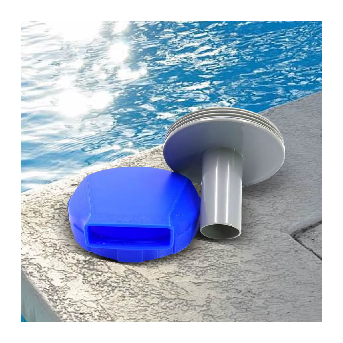Intex Pool Rücklaufdüse aus Kunststoff für Schwimmbecken im 1er- oder 10er-Set - Bild 3