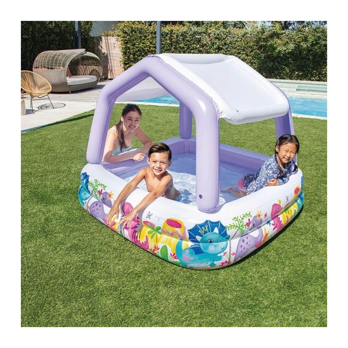 Intex Pool Sun Shade mit abnehmbarem Verdeck - Bild 1