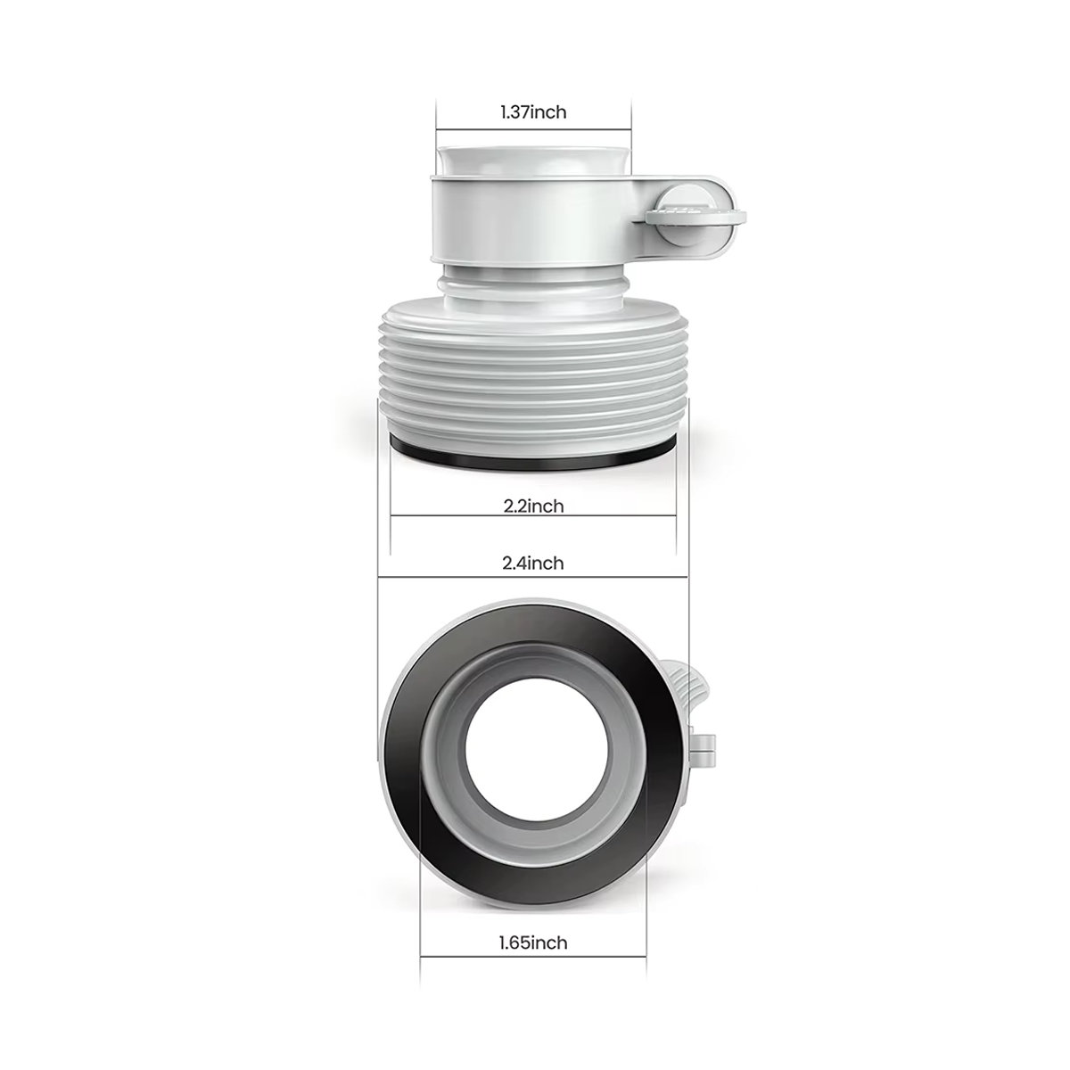 Intex Schlauchadapter Typ B für Aufstellpools 1,25 Zoll auf 1,5 Zoll - Bild 5