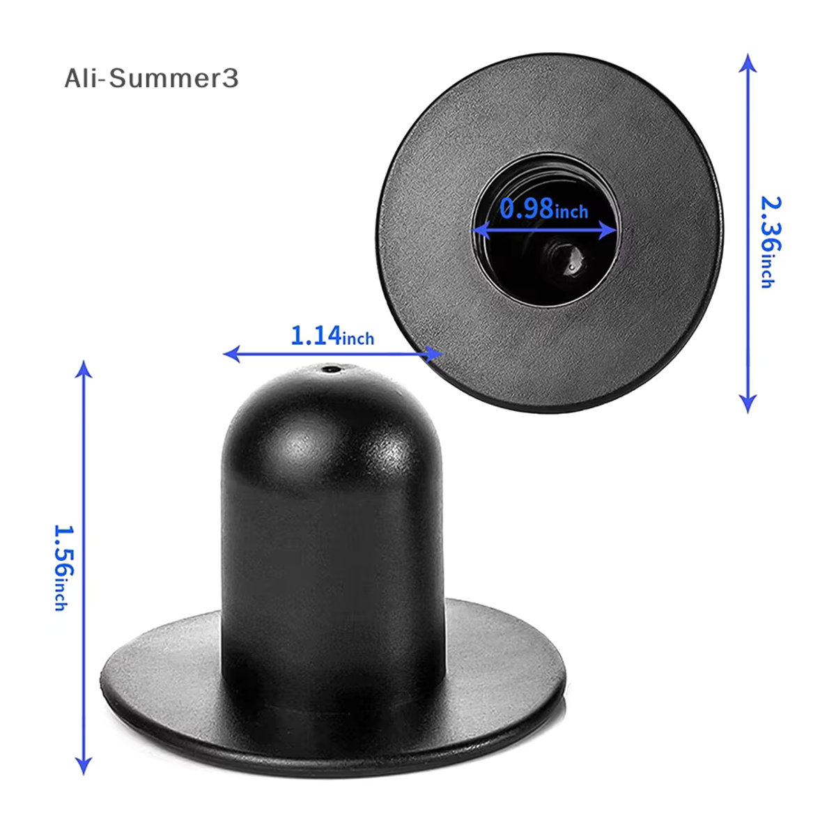 Intex Schwimmbad Ablaufstopfen Ersatzset mit Pumpe Sieb und Lochstopfen in Schwarz und Blau - Bild 3