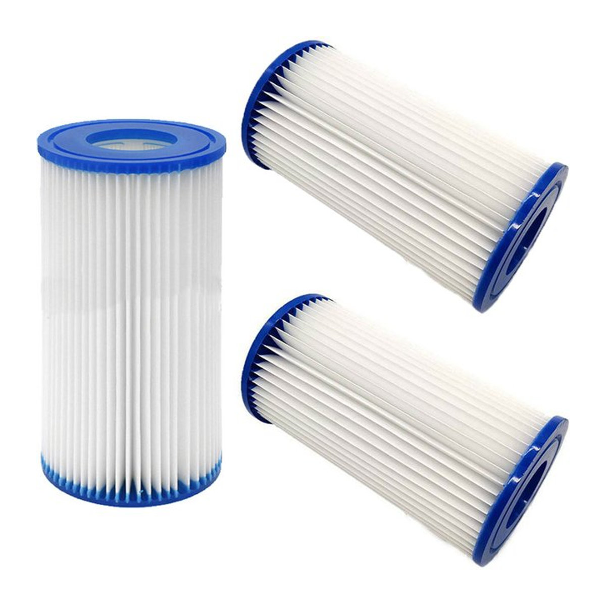 Intex Schwimmbad Filterpatrone Typ A 29002 Blau, Maße: 11 x 20 cm - Bild 1