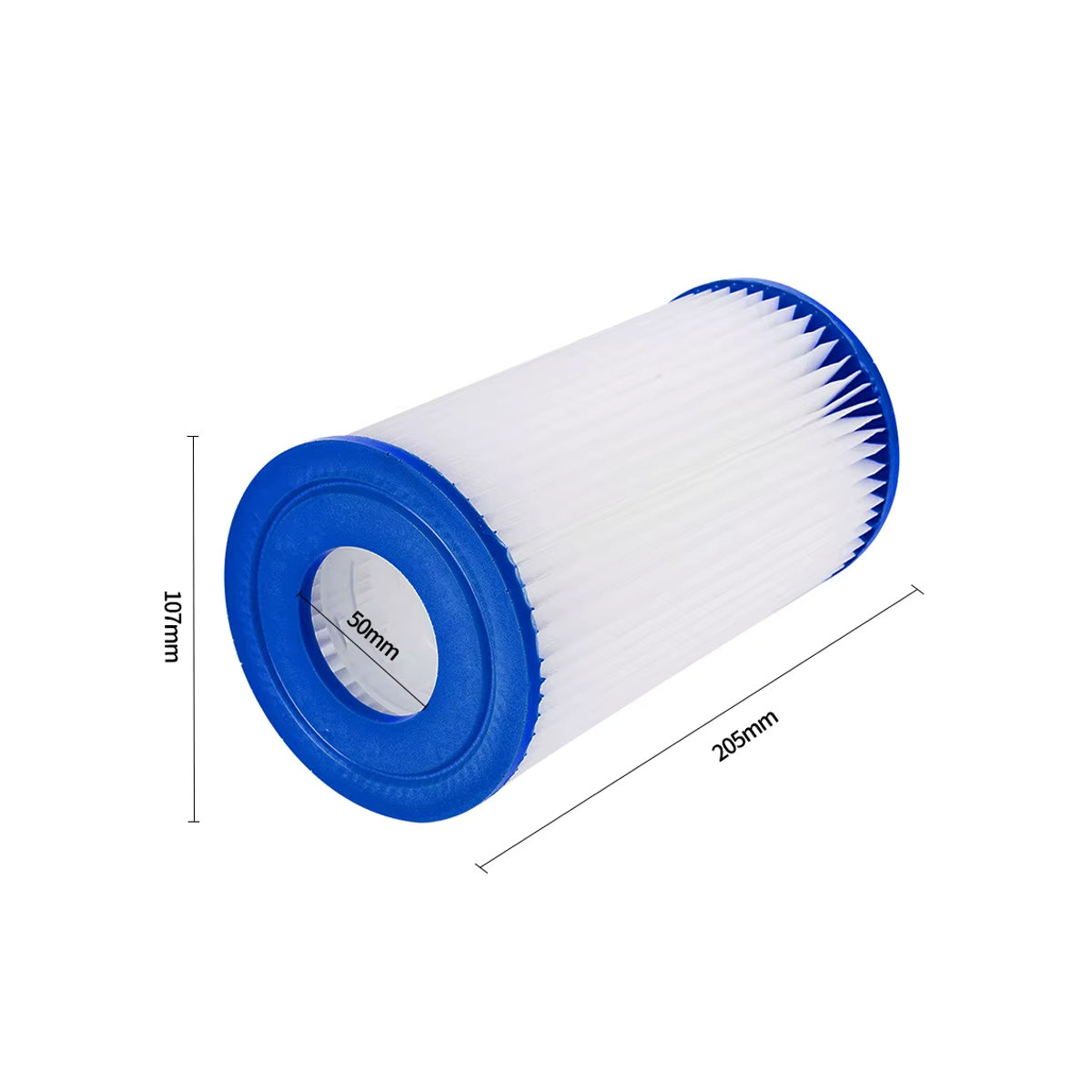 Intex Schwimmbad Filterpatrone Typ A 29002 Blau, Maße: 11 x 20 cm - Bild 2