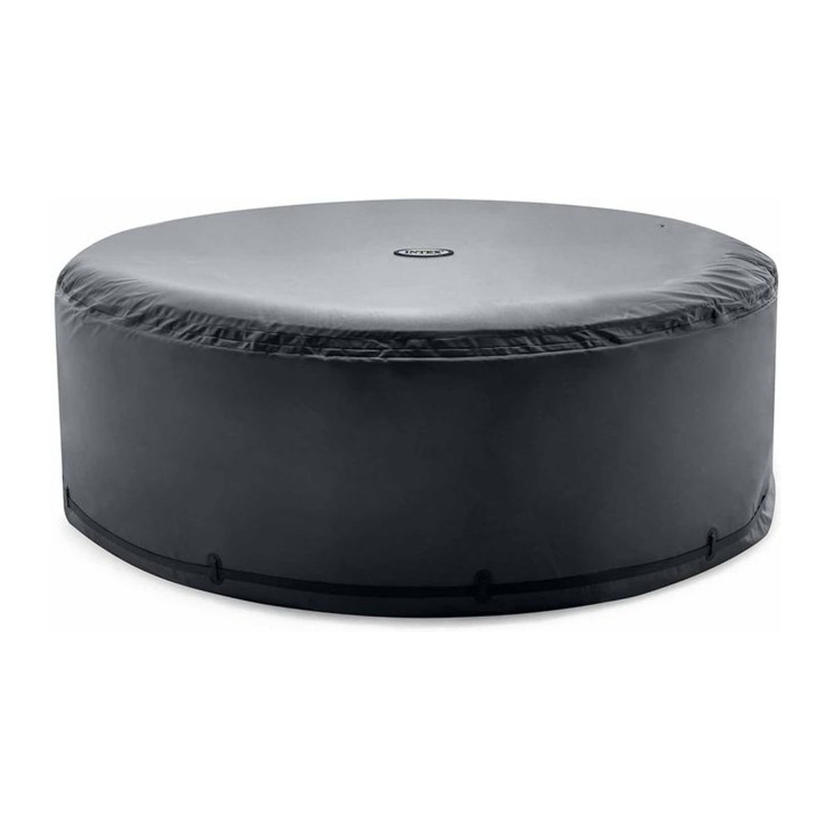 Intex Whirlpool Abdeckung Spa rund Schwarz Durchmesser: 216 cm - Bild 1
