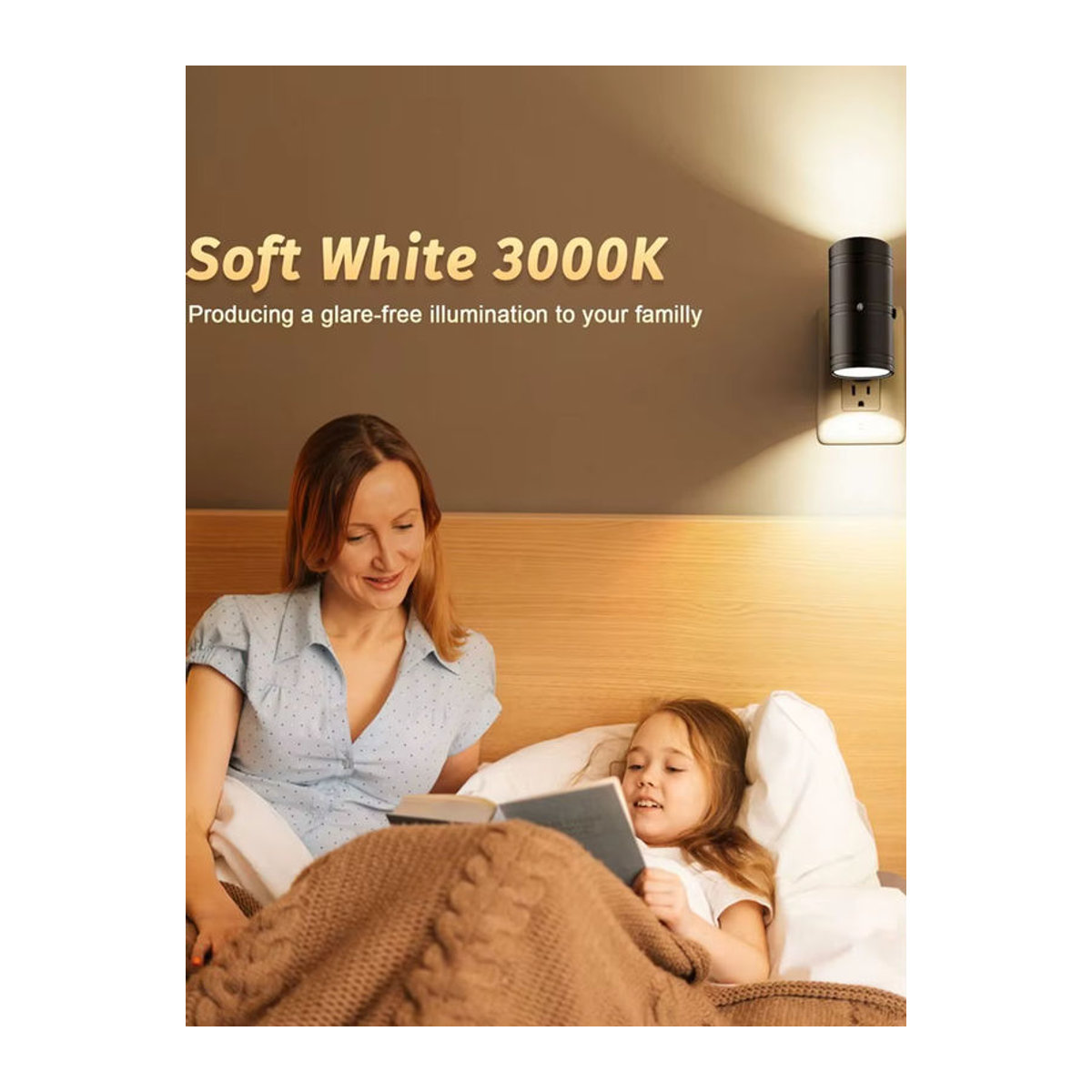 IRALAN LED Innenwandleuchte Modern in Schwarz mit warmweißer Beleuchtung - Bild 7