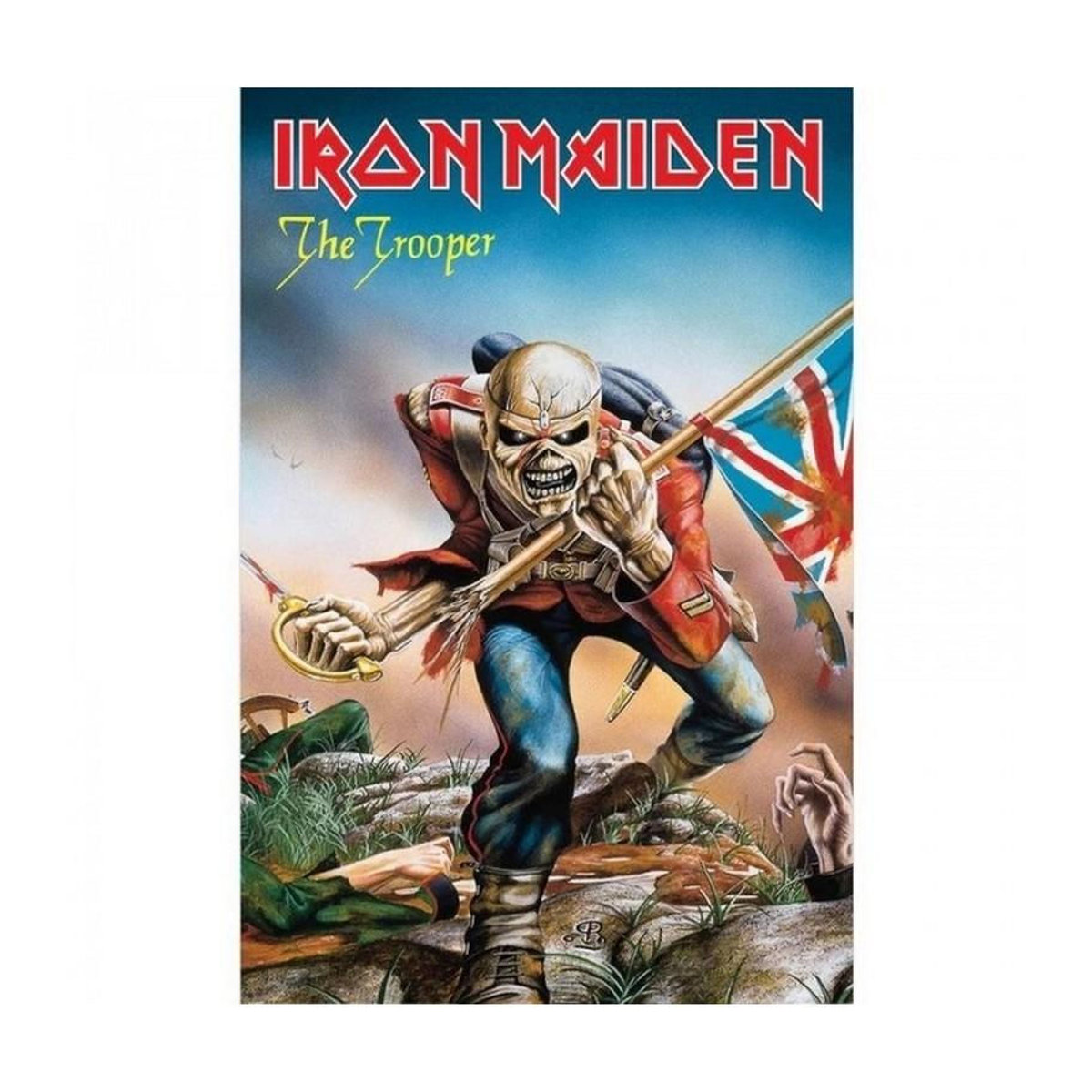 Iron Maiden The Trooper Maxi Poster auf Papier, mehrfarbig, Breite: 91.5 cm, Höhe: 91.5 cm - Bild 2