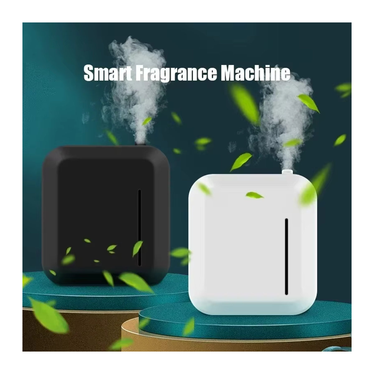 IWP Intelligenter Aroma-Diffusor mit Bluetooth-Steuerung für ätherische Öle, Duftmaschine für Zuhause und Einkaufszentren, Weiß - Bild 5