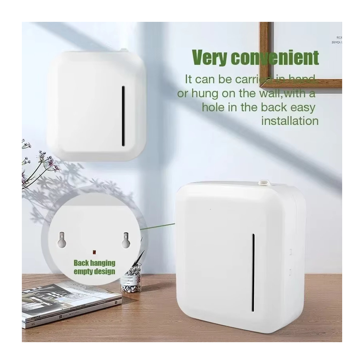 IWP Intelligenter Aroma-Diffusor mit Bluetooth-Steuerung für ätherische Öle, Duftmaschine für Zuhause und Einkaufszentren, Weiß - Bild 6