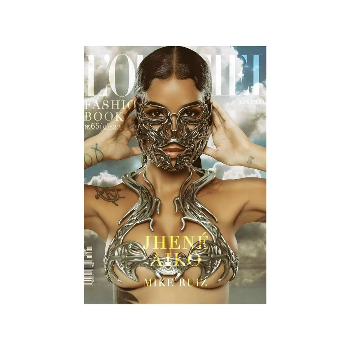 J-Jhene A-Aiko Album Poster Mehrfarbiges Porträt auf Papier als Wandkunst für dein Zuhause oder Büro - Bild 7