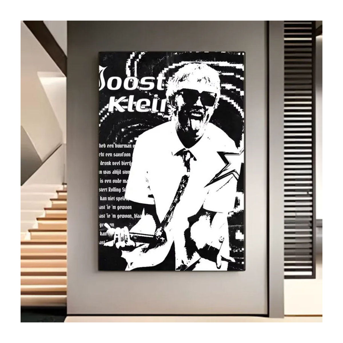 J-Joost K-Klein Singer Poster K-Klein Singer Wandbild als moderner Papierdruck in Mehrfarbig für dein Kinderzimmer oder Zuhause - Bild 5