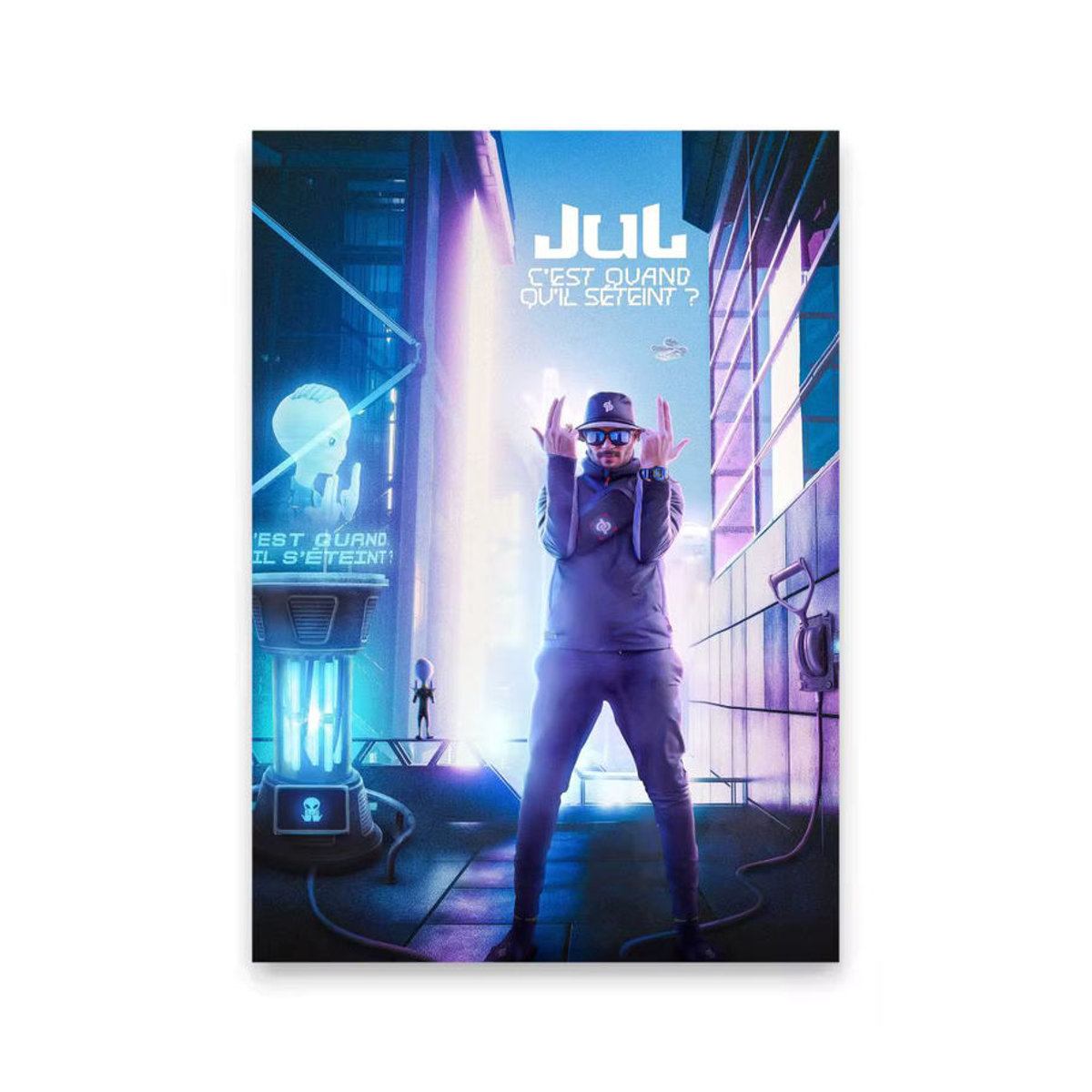J-JuL HD Anime Poster Selbstklebend Mehrfarbig Porträt Wanddekoration - Bild 4