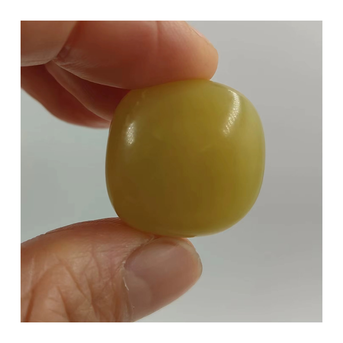 Jade Zitrone Trommelsteine aus Naturstein in Gelb und Grün zur Chakra-Heilung und Dekoration - Bild 5
