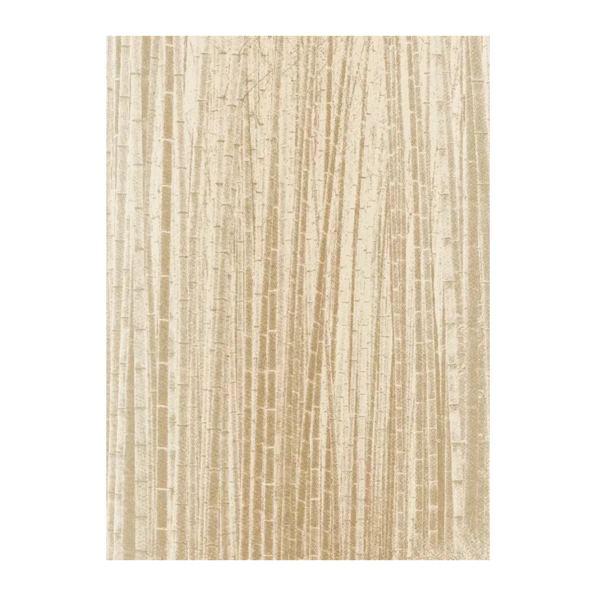 Jannelli & Volpi Mural Arashiyama - Sunrise Panel 3 Vinyl Tapete in Beige mit Bambus-Motiv - Bild 1